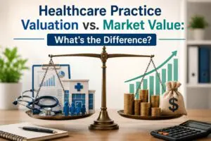 Healthcare Practice Valuation vs. Market Value: What's the Difference?