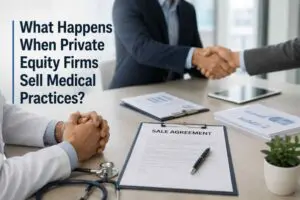 What Happens When Private Equity Firms Sell Medical Practices?