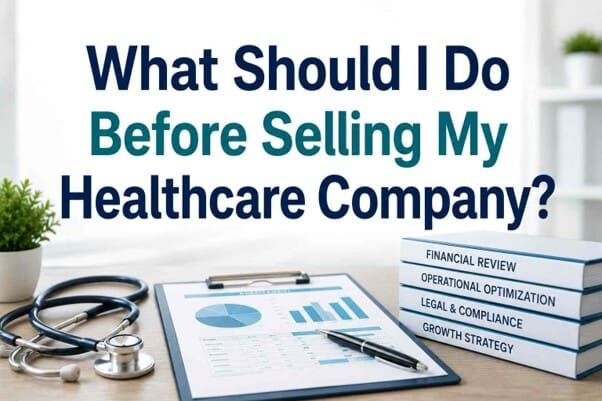 What Should I Do Before Selling My Healthcare Company?
