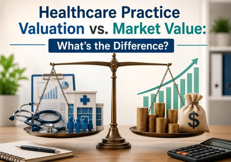 Healthcare Practice Valuation vs. Market Value: What's the Difference?